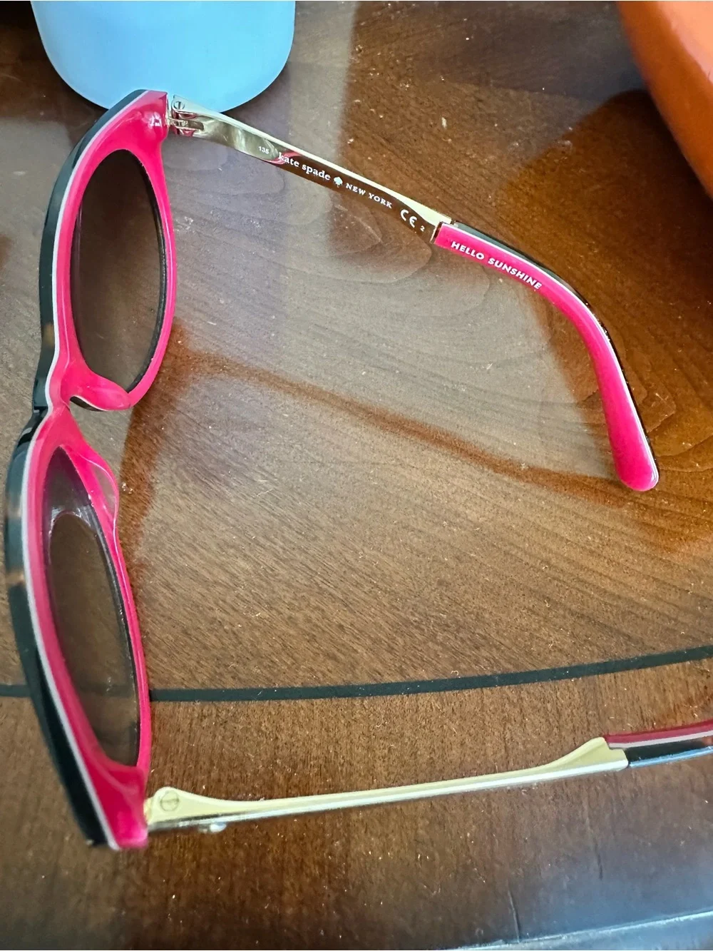 Kate Spade Tortoise Shell Sunglasses with Brown Gradient Lenses